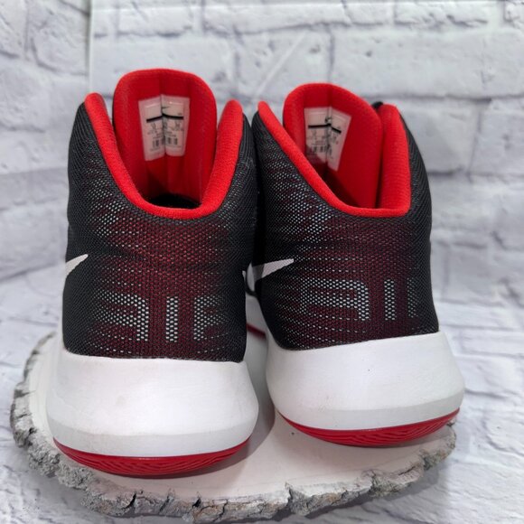 Nike Mens Air Precision NBK Black University Red Size 12 Basketball Shoes main image 9